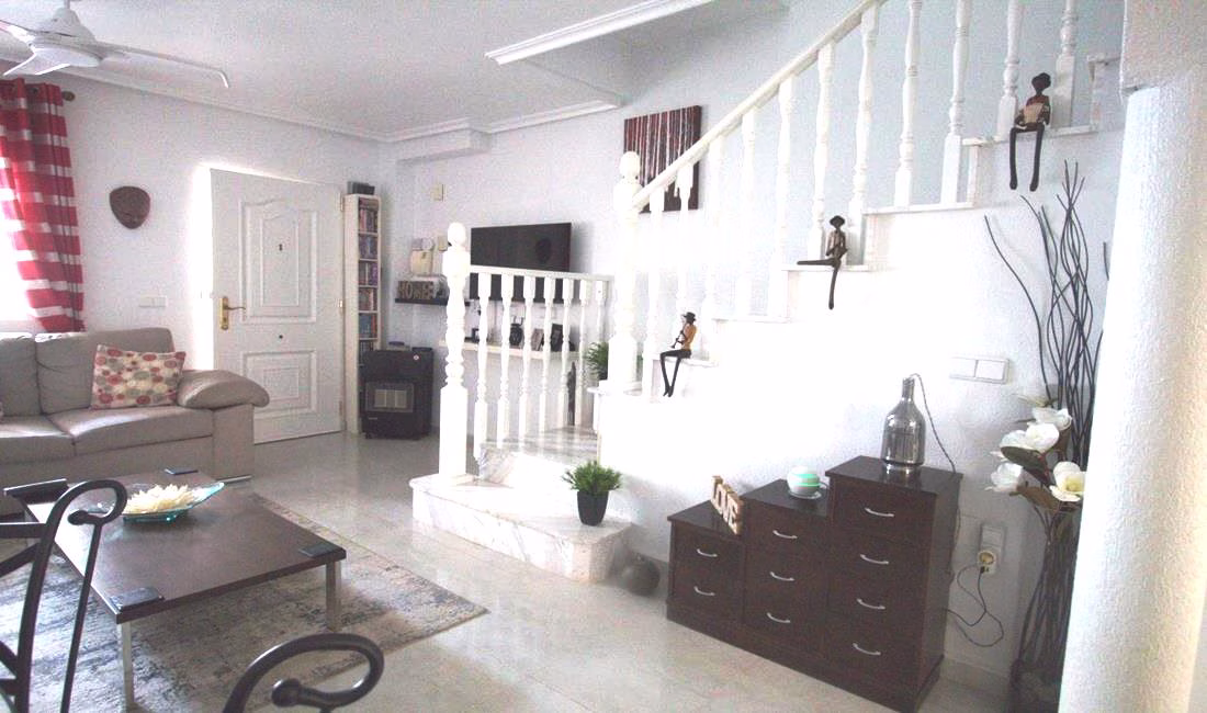 Ref: WV2623 — LA FLORIDA (Orihuela Costa) – 3 Bedrooms Town-House with comm. Pool, Terrace and Garage. | White Villas in Spain WhiteVillasInSpain14 34