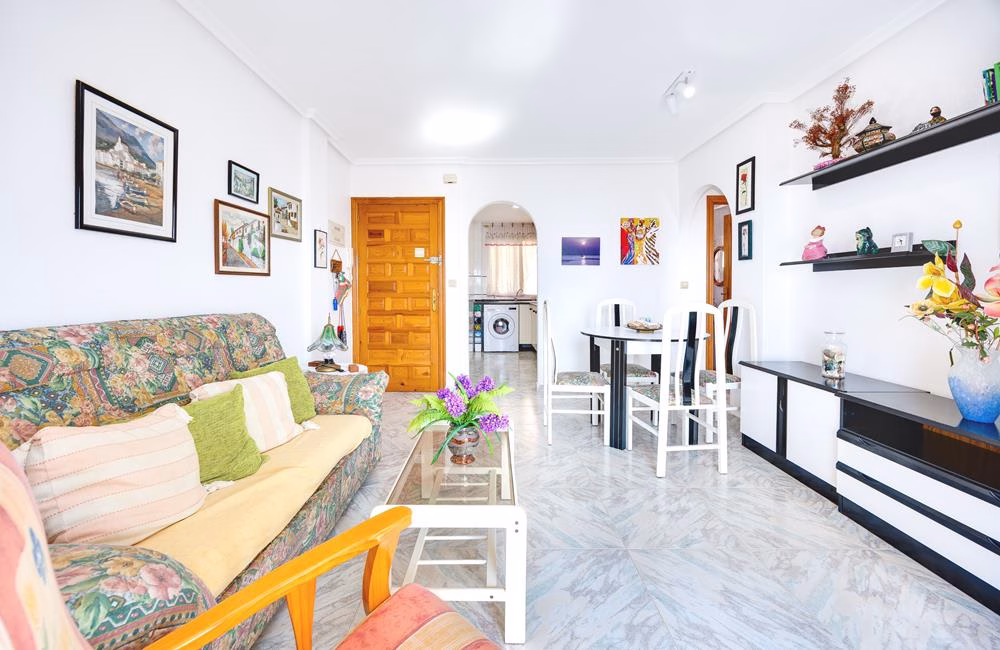 Ref: WS5426 — TORRE LA MATA (Torrevieja) – 2 Bedrooms Apartment on 3rd Floor with comm. Pool, Terrace and Sea Views, 100m to Beach. | White Villas in Spain WhiteVillasInSpain17 27