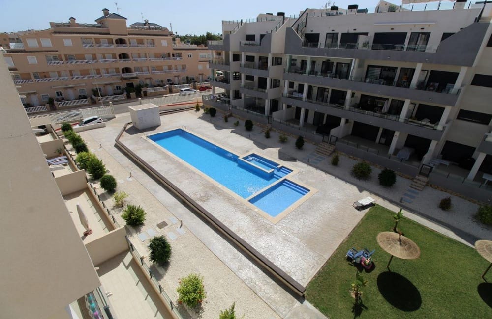 Ref: WV2622 — PLAYA FLAMENCA – 2 Bedrooms PentHouse with comm. Pool, Terrace, Solarium and Parking. | White Villas in Spain WhiteVillasInSpain19 19