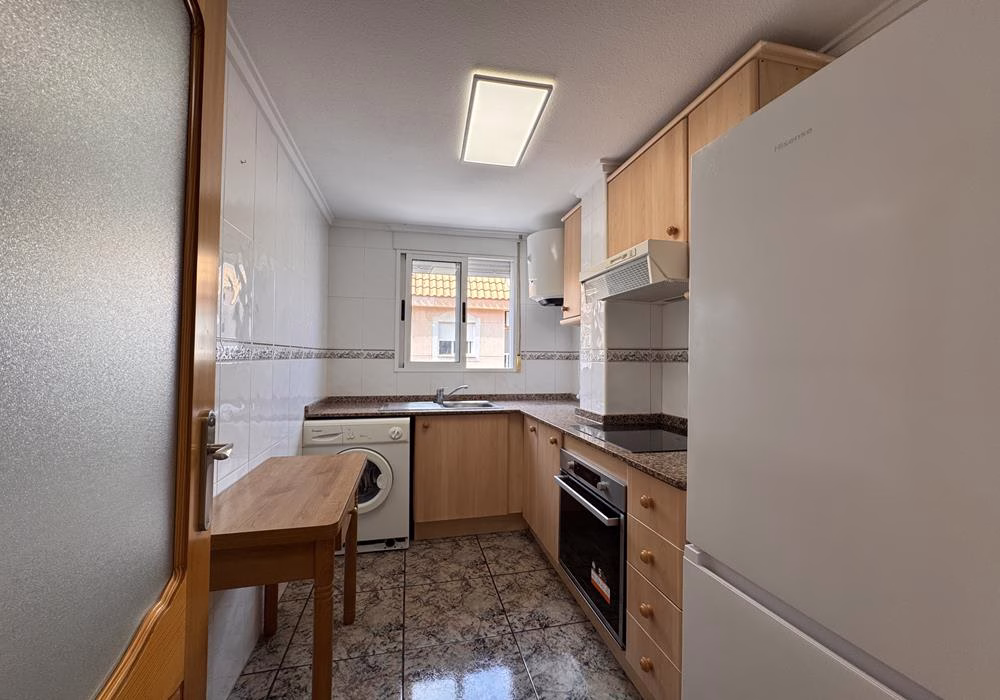 Ref: WTi3212 — TORREVIEJA (Naufragos Beach area) – 3 Bedrooms Apartment on 1st Floor with comm. Pool in Gated Residential, 100m to the Beach | White Villas in Spain WhiteVillasInSpain21 7