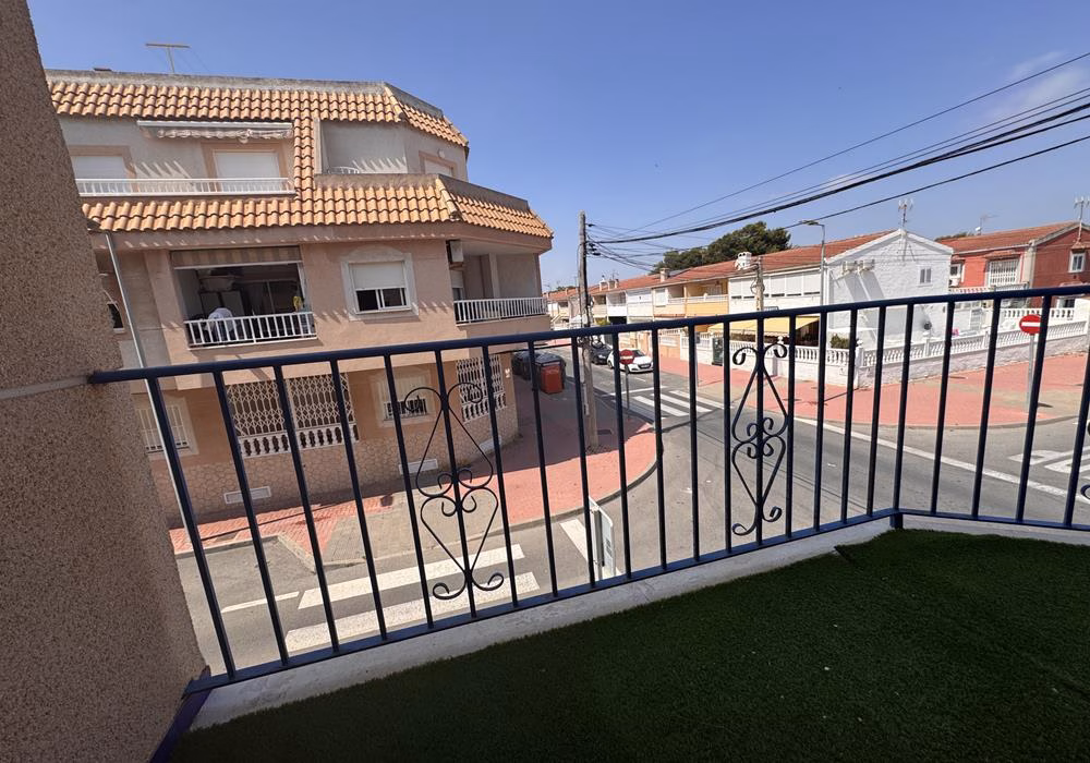 Ref: WTi3212 — TORREVIEJA (Naufragos Beach area) – 3 Bedrooms Apartment on 1st Floor with comm. Pool in Gated Residential, 100m to the Beach | White Villas in Spain WhiteVillasInSpain24 6