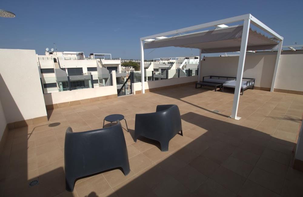 Ref: WV2622 — PLAYA FLAMENCA – 2 Bedrooms PentHouse with comm. Pool, Terrace, Solarium and Parking. | White Villas in Spain WhiteVillasInSpain30 11