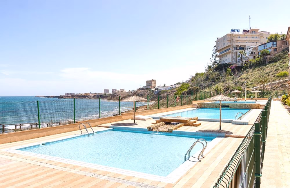 Ref: WS5426 — TORRE LA MATA (Torrevieja) – 2 Bedrooms Apartment on 3rd Floor with comm. Pool, Terrace and Sea Views, 100m to Beach. | White Villas in Spain WhiteVillasInSpain35 8