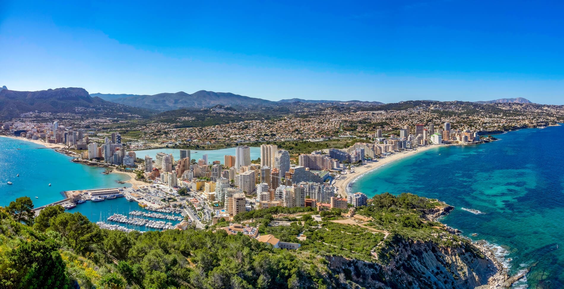 About us | White Villas in Spain Vista Aerea Costa Blanca