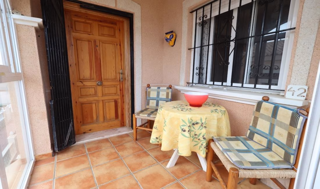 Ref: WIH3065 — LA ZENIA – 2 Bedrooms Top-Floor Apartment with comm. Pool, Off-Road Parking, Terrace and Sea Views Solarium. | White Villas in Spain WhiteVillasInSpain07 7