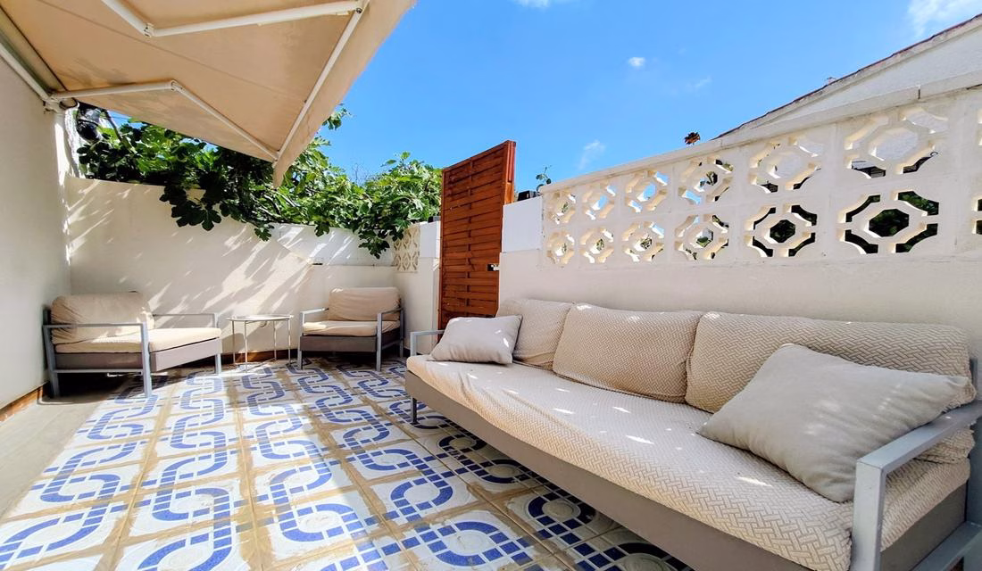 Ref: WIH3019 — TORREVIEJA (El Chaparral) – 1 Bedroom Renovated Bungalow with Terrace and Solarium. | White Villas in Spain Ref: WIH3019 -- TORREVIEJA (El Chaparral) - 1 Bedroom Renovated Bungalow with Terrace and Solarium. - Image 9