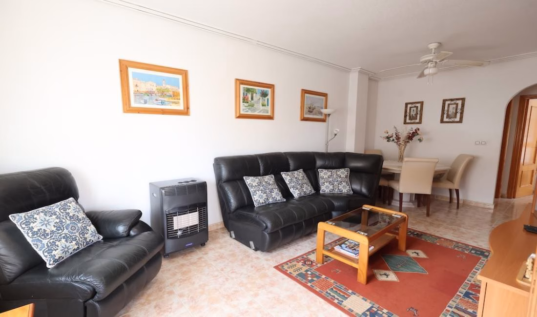 Ref: WIH3065 — LA ZENIA – 2 Bedrooms Top-Floor Apartment with comm. Pool, Off-Road Parking, Terrace and Sea Views Solarium. | White Villas in Spain WhiteVillasInSpain09 7