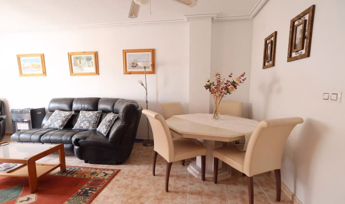 Ref: WIH3065 — LA ZENIA – 2 Bedrooms Top-Floor Apartment with comm. Pool, Off-Road Parking, Terrace and Sea Views Solarium. | White Villas in Spain WhiteVillasInSpain10 7