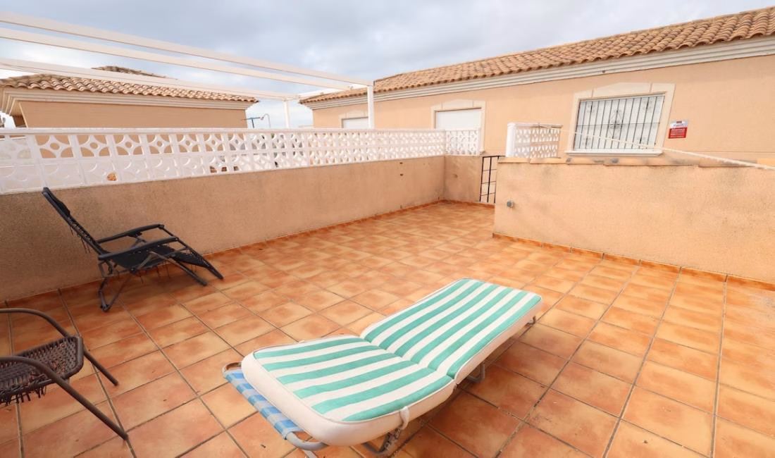Ref: WIH3065 — LA ZENIA – 2 Bedrooms Top-Floor Apartment with comm. Pool, Off-Road Parking, Terrace and Sea Views Solarium. | White Villas in Spain WhiteVillasInSpain18 5