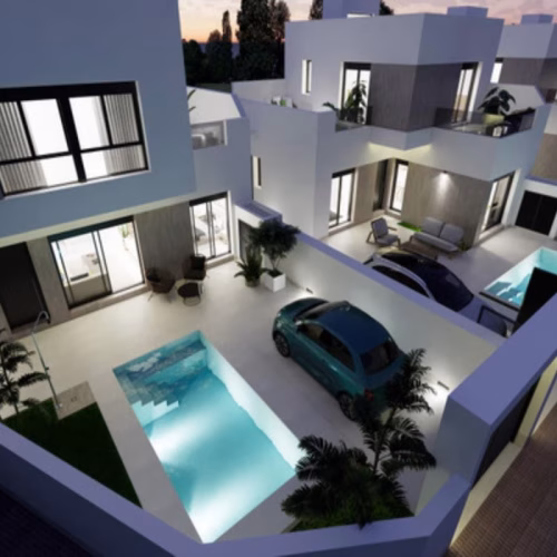 3 Bedrooms NEW Build Detached Villas with Pool, Off-Road Parking and Solarium_San-Fulgencio