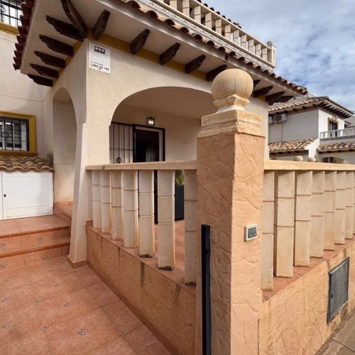 2 Bedrooms TownHouse with comm. Pool, Off-Road Parking and Sea Views Solarium_LA ZENIA_TORREZENIA_ORIHUELA COSTA