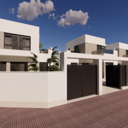 3 Bedrooms NEW Build Detached Villas with Pool, Off-Road Parking and Solarium_San-Fulgencio