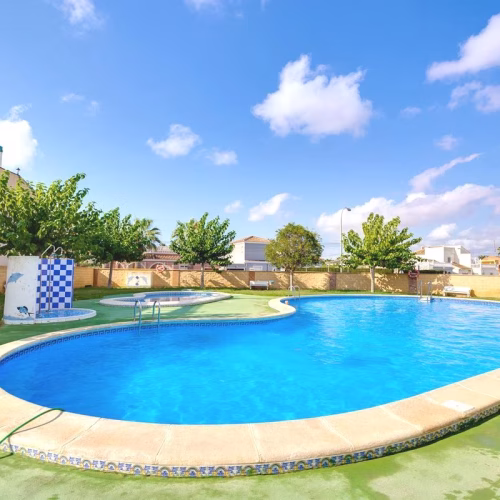 2 Bedrooms Bungalow with comm. Pool and Front terrace_EL CHAPARRAL_TORREVIEJA