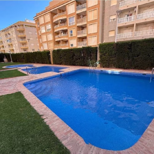 2 Bedrooms Apartment on 13th-Floor with comm. Pool and Sea Views Terrace, 250m to the Beach_TORREVIEJA