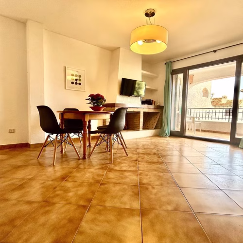 2 Bedrooms Apartment on 1st Floor with comm. Pool in gated Residential Complex, 500m to the Beach_CABO ROIG