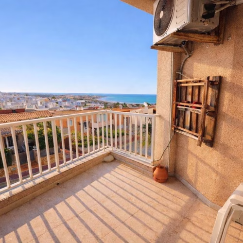 2 Bedrooms Apartment on 1st Floor with Lift Access and Terrace, 250m to the Sea_TORRELAMATA_TORREVIEJA