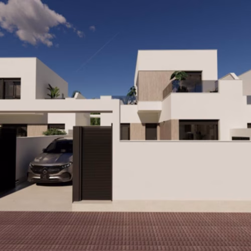 3 Bedrooms NEW Build Detached Villas with Pool, Off-Road Parking and Solarium_San-Fulgencio