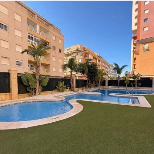 2 Bedrooms Apartment on 13th-Floor with comm. Pool and Sea Views Terrace, 250m to the Beach_TORREVIEJA
