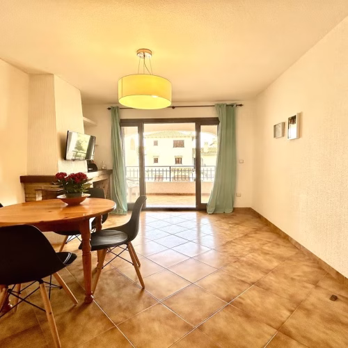 2 Bedrooms Apartment on 1st Floor with comm. Pool in gated Residential Complex, 500m to the Beach_CABO ROIG