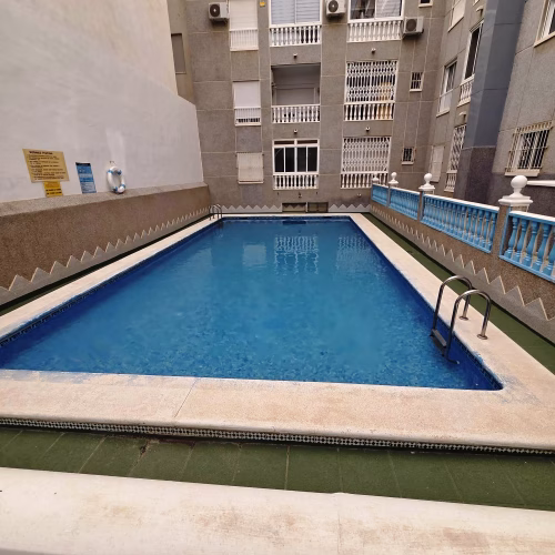 3 Bedrooms Penthouse Apartment with comm. Pool and 50m2 Terrace, 180m to the Beach_TORREVIEJA