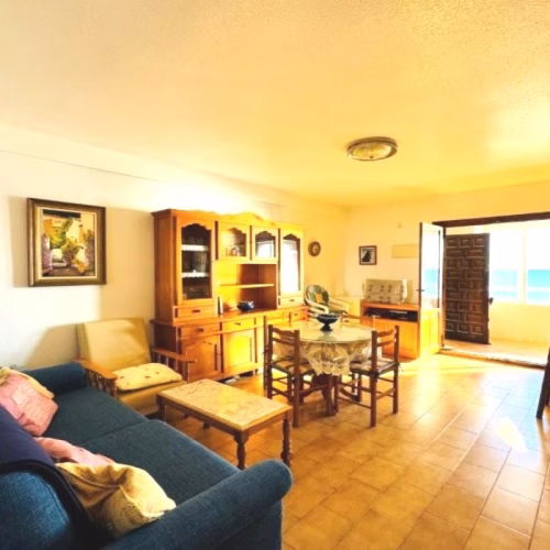 2 Bedrooms BeachFront Apartment on 1st Floor with Glazed-in Sea Views Terrace and Parking space_LA MATA_TORREVIEJA