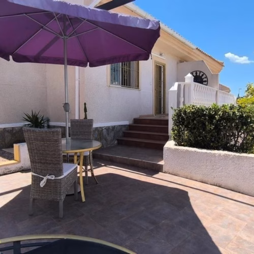 3 Bedrooms Semi-Detached Villa with comm. Pool, Front and Back Terrace, Off-Road Parking and Top Terrace with Open Views_CIUDAD QUESADA_ROJALES