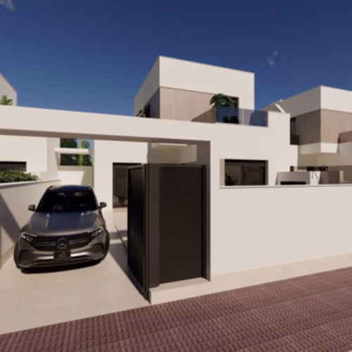 3 Bedrooms NEW Build Detached Villas with Pool, Off-Road Parking and Solarium_San-Fulgencio