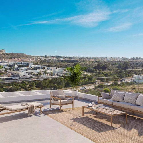 3 Bedrooms New Modern Apartment with comm. Pool, Terrace, Solarium, underground Parking and Storage_BENIJOFAR