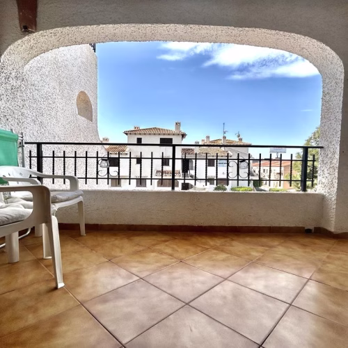 2 Bedrooms Apartment on 1st Floor with comm. Pool in gated Residential Complex, 500m to the Beach_CABO ROIG