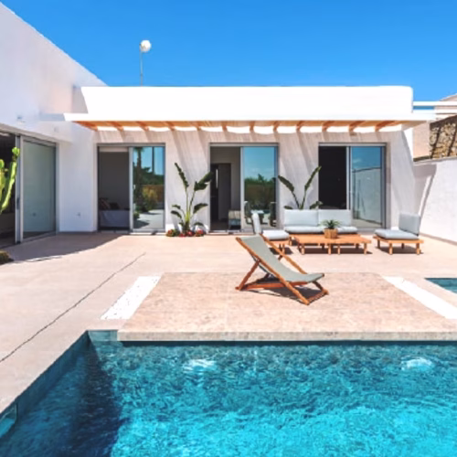 3 Bedrooms New Build Ibizan style Villa with Pool, Parking and Solarium_DOLORES