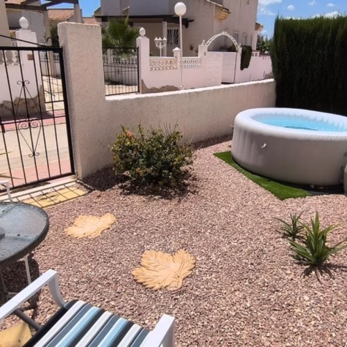 3 Bedrooms Semi-Detached Villa with comm. Pool, Front and Back Terrace, Off-Road Parking and Top Terrace with Open Views_CIUDAD QUESADA_ROJALES