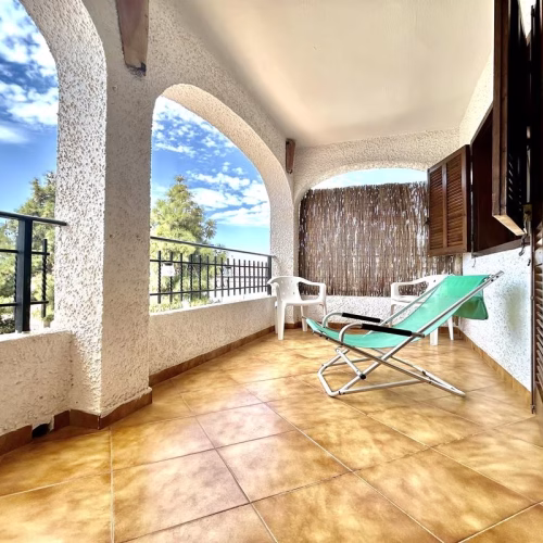 2 Bedrooms Apartment on 1st Floor with comm. Pool in gated Residential Complex, 500m to the Beach_CABO ROIG