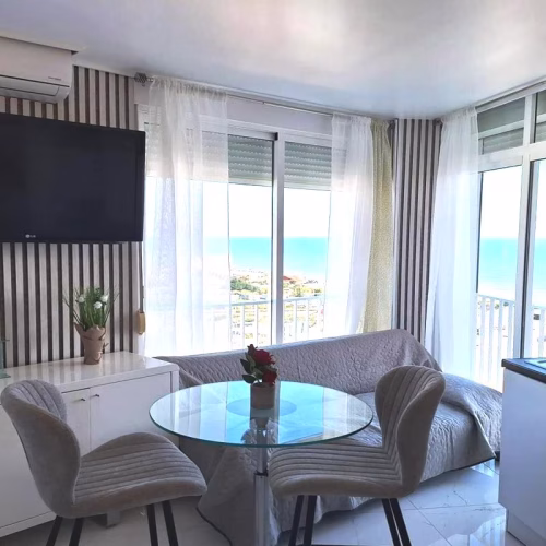 Modern Renovated Studio Apartment on 3rd-Floor with Lift Access and Sea Views,350m to Cabo Cervera Beach_TORREVIEJA