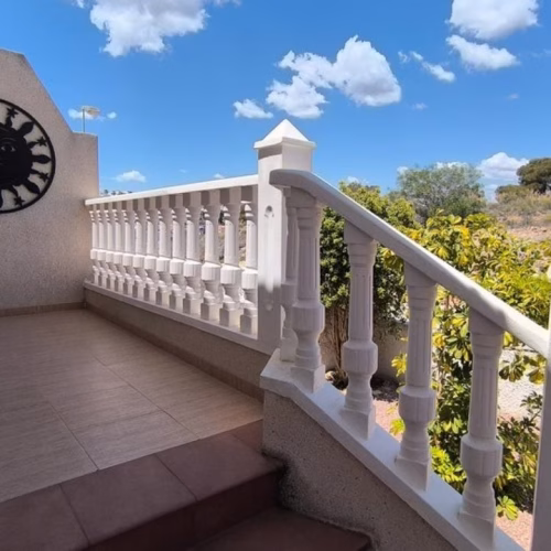 3 Bedrooms Semi-Detached Villa with comm. Pool, Front and Back Terrace, Off-Road Parking and Top Terrace with Open Views_CIUDAD QUESADA_ROJALES