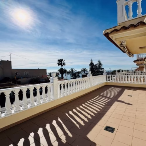5 Bedrooms Detached Villa with comm. Pool, Sea views Terraces and Garage_TORRE LA MATA_TORREVIEJA