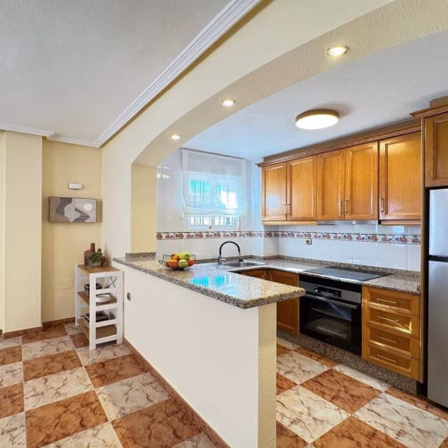 2 Bedrooms TownHouse with comm. Pool, Off-Road Parking and Sea Views Solarium_LA ZENIA_TORREZENIA_ORIHUELA COSTA