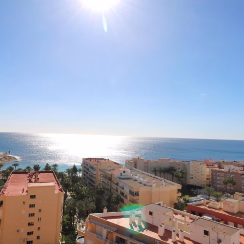 2 Bedrooms Apartment on 13th-Floor with comm. Pool and Sea Views Terrace, 250m to the Beach_TORREVIEJA