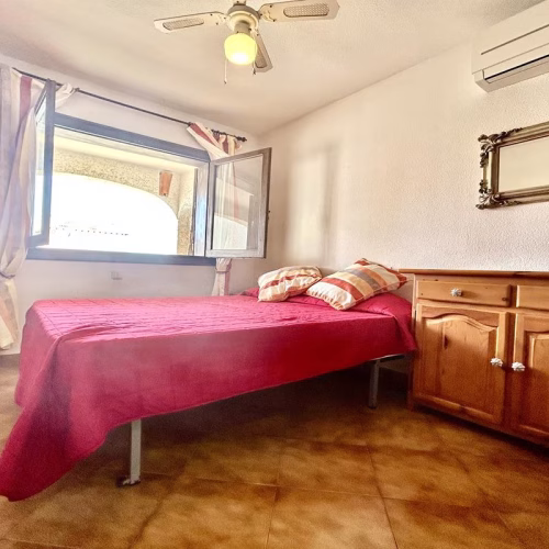 2 Bedrooms Apartment on 1st Floor with comm. Pool in gated Residential Complex, 500m to the Beach_CABO ROIG