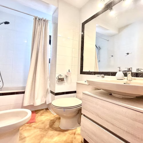 2 Bedrooms Apartment on 1st Floor with comm. Pool in gated Residential Complex, 500m to the Beach_CABO ROIG