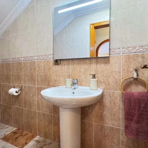 2 Bedrooms TownHouse with comm. Pool, Off-Road Parking and Sea Views Solarium_LA ZENIA_TORREZENIA_ORIHUELA COSTA