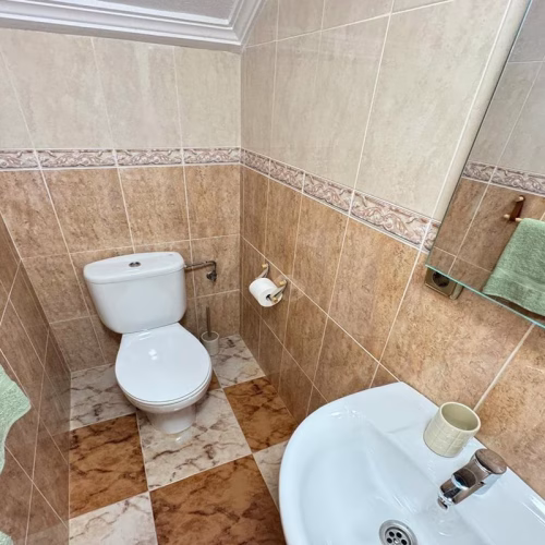 2 Bedrooms TownHouse with comm. Pool, Off-Road Parking and Sea Views Solarium_LA ZENIA_TORREZENIA_ORIHUELA COSTA