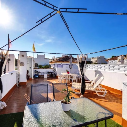 2 Bedrooms Top Floor Apartment with comm. Pool, Solarium and comm. Sport areas_DREAM HILLS_ORIHUELA COSTA