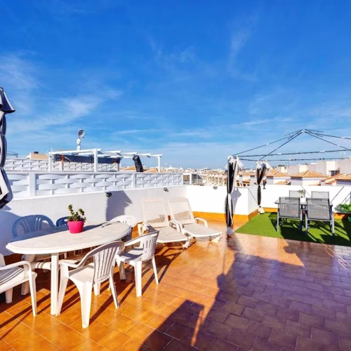 2 Bedrooms Top Floor Apartment with comm. Pool, Solarium and comm. Sport areas_DREAM HILLS_ORIHUELA COSTA